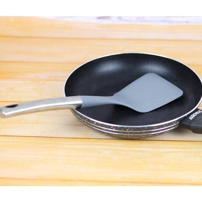 Auroware Kitchen Utensil Heat Resistant Slotted spoon, Sloted Turner, Solid Spoon, Solid Turner, Egg whisk. Soup Ladle Non stick and Non toxic