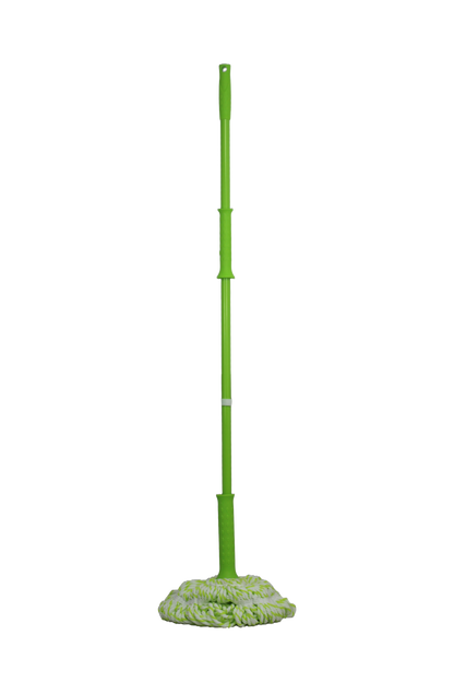 Clean & Care Microfiber Twist Rotating Floor Cleaner Mop, Microfiber Twist Tornado Mop With Wringer Self-Wringing