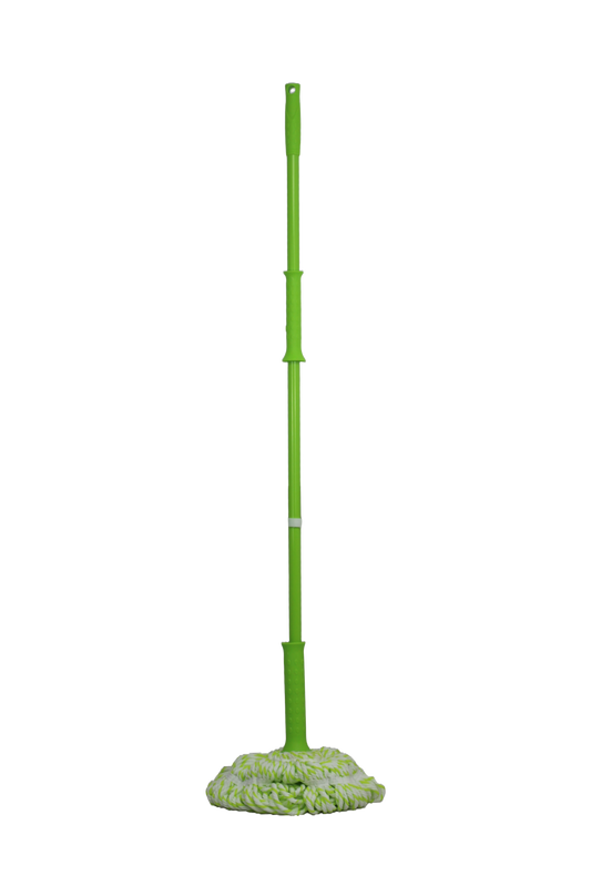 Clean & Care Microfiber Twist Rotating Floor Cleaner Mop, Microfiber Twist Tornado Mop With Wringer Self-Wringing